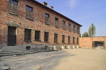 Poland, Auschwitz-Birkenau State Museum, Auschwicz Concentration Camp, Block 11 known as 'The Death Block'.