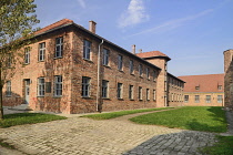 Poland, Auschwitz-Birkenau State Museum, Auschwicz Concentration Camp, Building known as Block 27.