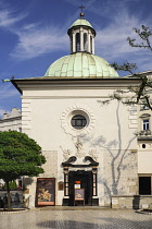 Poland, Krakow, Rynek Glowny or Main Market Square, Church of St Adalbert.