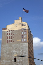 USA, New York State, New York City, Manhattan, Typical office building in the Chelsea area.