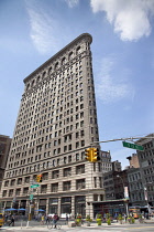 USA, New York State, New York City, Manhattan, The Flatiron Building.