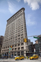 USA, New York State, New York City, Manhattan, The Flatiron Building.