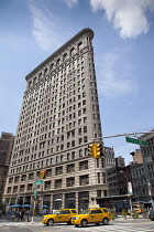 USA, New York State, New York City, Manhattan, The Flatiron Building.