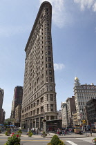 USA, New York State, New York City, Manhattan, The Flatiron Building.