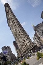 USA, New York State, New York City, Manhattan, The Flatiron Building.