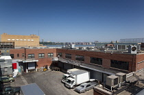 USA, New York State, New York City, Manhattan, The High Line public park on disused elevated railway track in the meat packing district.