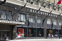 USA, New York State, New York City, Manhattan, Lexington Avenue, Exterior of Bloomingdales department store.