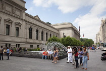 USA, New York State, New York City, Manhattan, Exterior of the Museum of Modern Art on 5th Avenue.