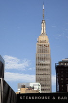 USA, New York State, New York City, Manhattan, Empire State Building.