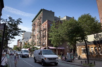 USA, New York State, New York City, Manhattan, Greenwich village, Bleeker Street.