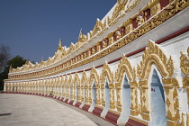 Myanmar, Mandalay, U Min Thonze Pagoda, Sagaing.