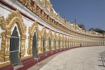 Myanmar, Mandalay, U Min Thonze Pagoda, Sagaing.