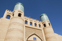 Uzbekistan, Khiva, Kunya Ark, also known as Kohna Ark, housing Museum of Ancient Khorezm, Ichan Kala.