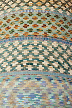 Uzbekistan, Khiva,Close up of Kalta Minor Minaret, also known as Kalta Minar Minaret, Ichan Kala.