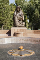 Uzbekistan, Tashkent, World War II Memorial, Independence Square, Mustakillik Maydoni.