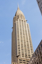 USA, New York City, Manhattan, Chrysler Building, Lexington Avenue.