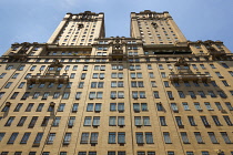 USA, New York City, Manhattan, San Remo Building, Central Park West.