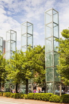 USA, Massachusetts, Boston, New England Holocaust Memorial.