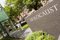 USA, Massachusetts, Boston, New England Holocaust Memorial.