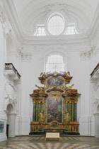 Austria, Salzburg, Kollegienkirche or Collegiate Church, one of the side altars.