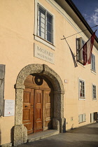 Austria, Salzburg, Wolfgang Amadeus Mozart Wohnhaus or Mozart's Residence.