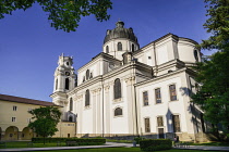 Austria, Salzburg, Dreifaltigkeitskirche or Church of the Holy Trinity.