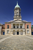 Ireland, Dublin, Dublin Castle ccourtyard, The Bedford Tower.