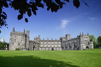Ireland, County Kilkenny, Kilkenny, Kilkenny Castle as seen from the east side.