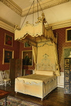 Ireland, County Kildare, Celbridge, Castletown House, The State Bedroom.