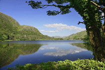 Ireland, County Galway, Kylemore Lough.