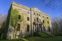 Ireland, County Mayo, Ruins of Moore Hall.