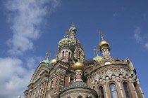 Russia, St Petersburg, Church of the Spilled Blood.