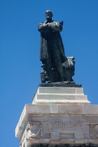 Spain, Andalucia, Cadiz, Statue of Segismundo Moret, politician and writer.