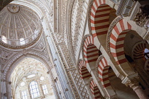 Spain, Andalucia, Cordoba, The Capilla Mayor of the Mezquita Cathedral.