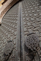 Spain, Andalucia, Cordoba, A door to the Mezquita Cathedral.