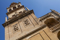 Spain, Andalucia, Cordoba, The Torre del Alminar of the Mezquita Cathedral.