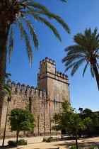 Spain, Andalucia, Cordoba, The Alcazar.