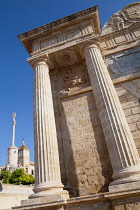 Spain, Andalucia, Cordoba, Pillars of the Triumphal Arch.