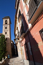 Spain, Andalucia, Granada, Iglesia de Santa Ana.