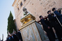 Spain, Andalucia, Granada, Corpus Christi procession from the Iglesia Santa Maria de la Alhambra.