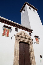 Spain, Andalucia, Granada, Iglesia San Miguel Bajo in the Albayzin district.