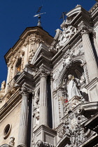 Spain, Andalucia, Granada, Facade to  Iglesia de San Juan de Dios.