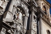 Spain, Andalucia, Granada, Facade to  Iglesia de San Juan de Dios.