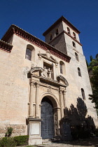 Spain, Andalucia, Granada, Iglesia de Santa Ana.