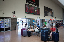Spain, Andalucia, Granada, Granada bus station.