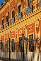 Spain, Andalucia, Seville, Facade of the Palacio de San Telmo.