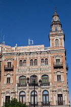Spain, Andalucia, Seville, Office building on Plaza Nueva.