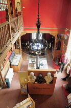 Scotland, Edinburgh, The Writer's Museum interior.