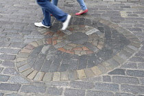 Scotland, Edinburgh, Heart of Midlothian.