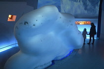 Scotland, Edinburgh, Our Dynamic Earth, Polar adventure with iceberg.